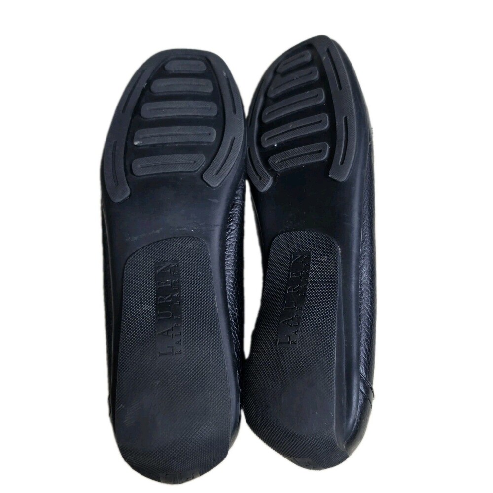 Lauren Ralph Lauren Black Label Leather Loafers Driving Shoes, Womens Size 6.5 M - Picture 10 of 12